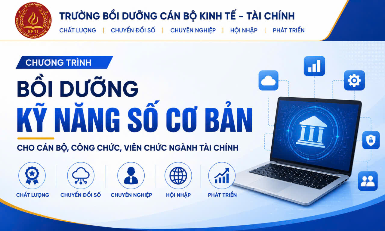 Bồi dưỡng kỹ năng số cơ bản   TC-KNS-