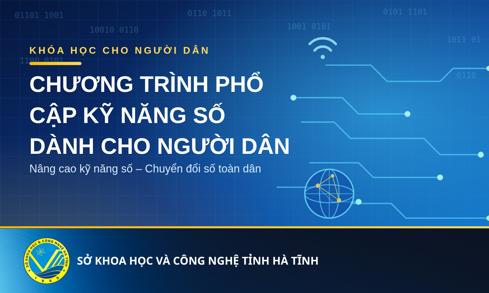 Chương trình phổ cập kỹ năng số dành cho người dân KNS-ND-HaTinh