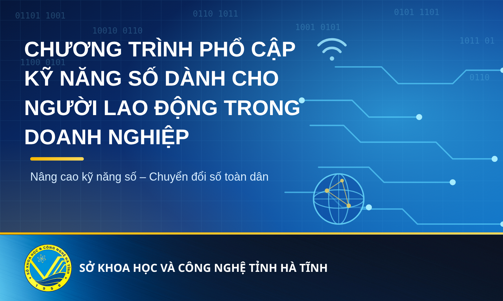 Chương trình Phổ cập kỹ năng số dành cho người lao động trong Doanh nghiệp KNS-NLDDN-HaTinh